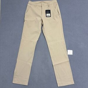 BYLT Premium Basics Everyday Pant 2.0 Tall Standard Oat Mens Beige Size 33T